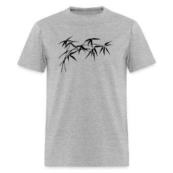 Bamboo Decor - Men's T-Shirt - heather gray - Front - Jose (178cm)