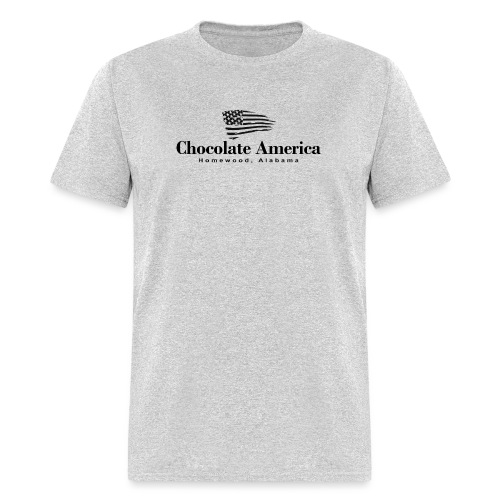 Logo for Chocolate America / Homewood, AL - Men's T-Shirt