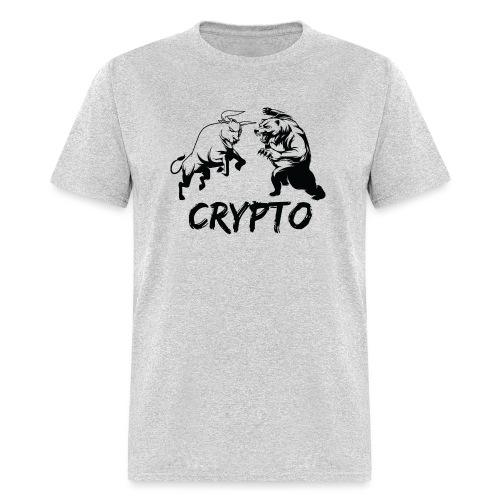 CryptoBattle Black - Men's T-Shirt