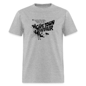 the cape town affair - Men's T-Shirt - heather gray - Front - Jose (178cm)