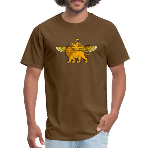 Lion Sun Faravahar - Men's T-Shirt