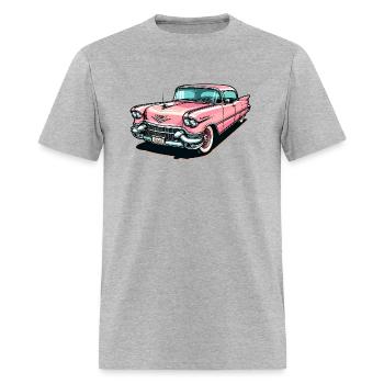 Pink cadillac - Men's T-Shirt - heather gray - Front - Jose (178cm)
