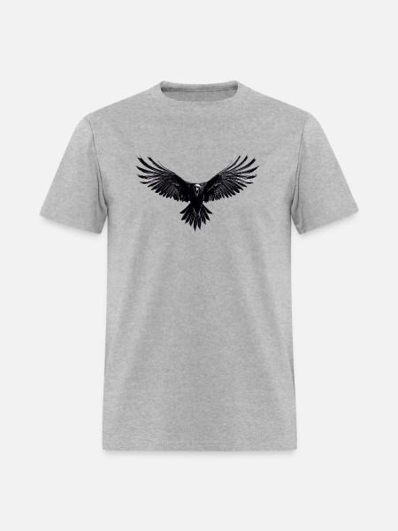 Raven - Men's T-Shirt - heather gray