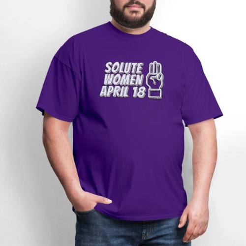 Solute Women April 18 - Men's T-Shirt
