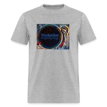 Technics rainbow - Men's T-Shirt - heather gray - Front - Jose (178cm)