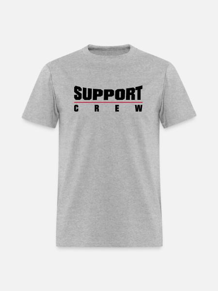 Support Crew - Men's T-Shirt - heather gray