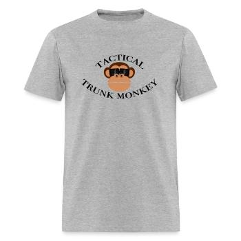 Tactical Trunk Monkey - Men's T-Shirt - heather gray - Front - Jose (178cm)