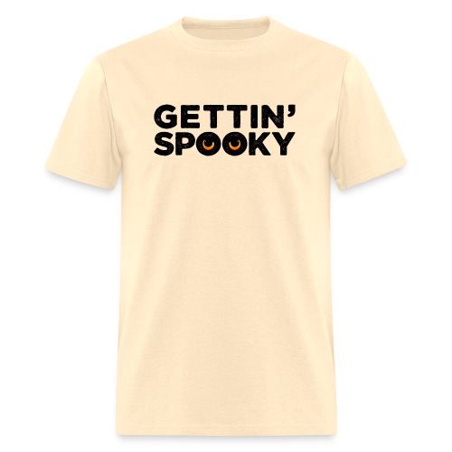 Gettin Spooky Logo _ Black - Men's T-Shirt