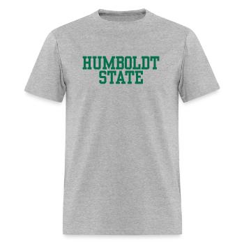 State - Men's T-Shirt - heather gray - Front - Jose (178cm)