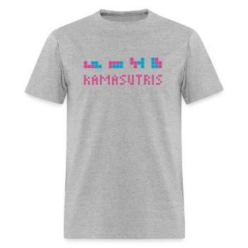 Kamasutris - Men's T-Shirt - heather gray - Front - Jose (178cm)