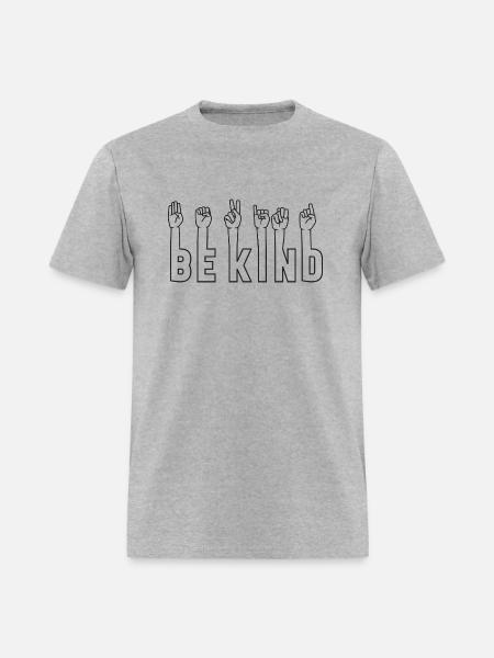 Bekind - Men's T-Shirt - heather gray