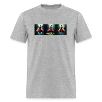 Dancing is an art - Men's T-Shirt - heather gray - Front - Jose (178cm)