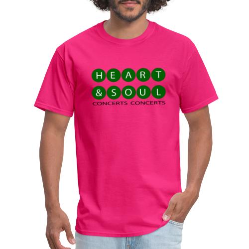 Heart & Soul Concerts green/ white bubble Horizon - Men's T-Shirt