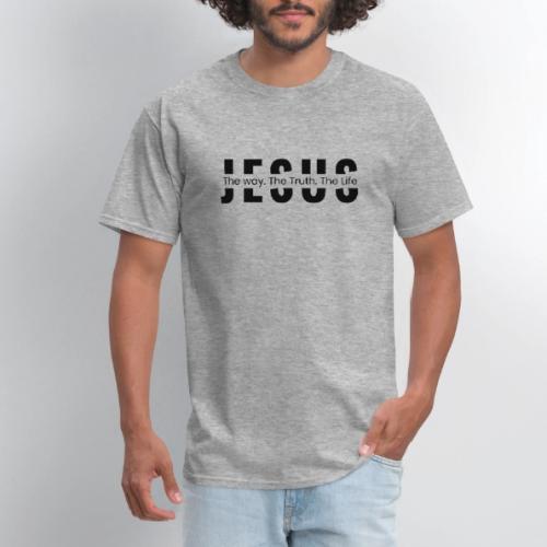 Jesus the Truth and the Life Bible Verse Merch - Men's T-Shirt