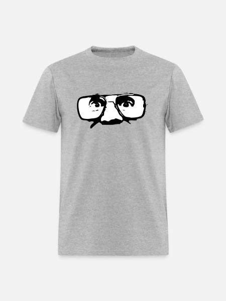 Staring Eyes - Men's T-Shirt - heather gray
