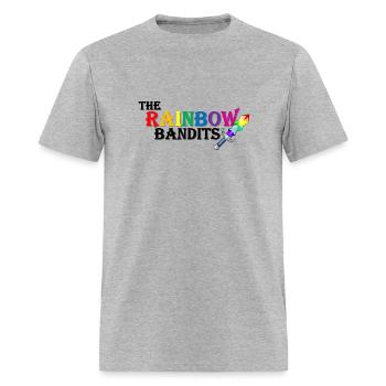 Rainbow Bandits - Men's T-Shirt - heather gray - Front - Jose (178cm)