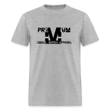 Dropd Black White - Men's T-Shirt - heather gray - Front - Jose (178cm)
