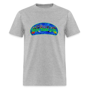 Reef Tank Life - Men's T-Shirt - heather gray - Front - Jose (178cm)