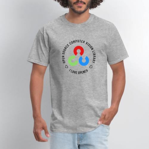 I Love OpenCV (Dark Logo) - Men's T-Shirt