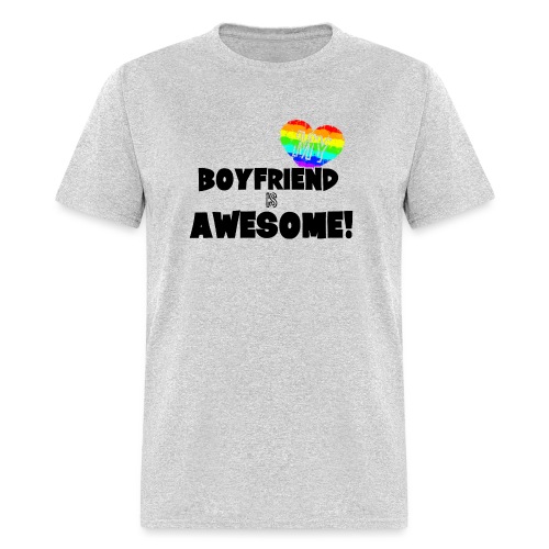 My BoyFriend is Awesome - Men's T-Shirt