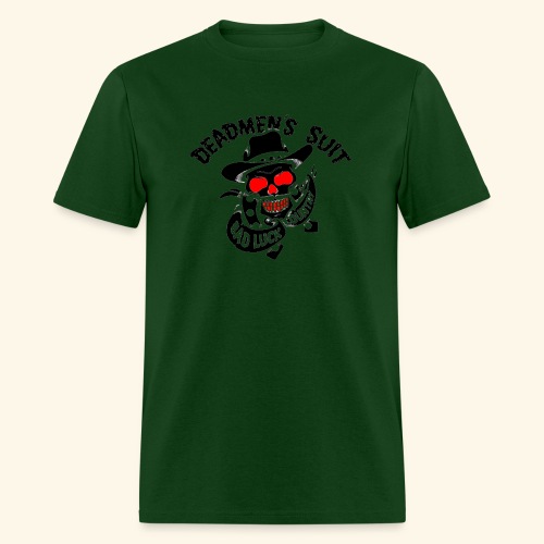 Deadmen's Suit Bad Luck#Skull - Men's T-Shirt