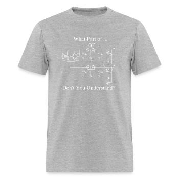 Electrical Engineer - Men's T-Shirt - heather gray - Front - Jose (178cm)