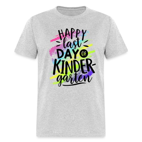 Happy Last Day of Kindergarten Teacher T-Shirt - Men's T-Shirt