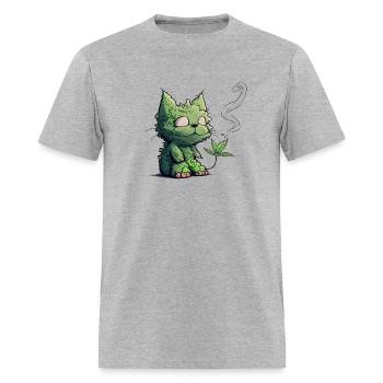 indicat - Men's T-Shirt - heather gray - Front - Jose (178cm)