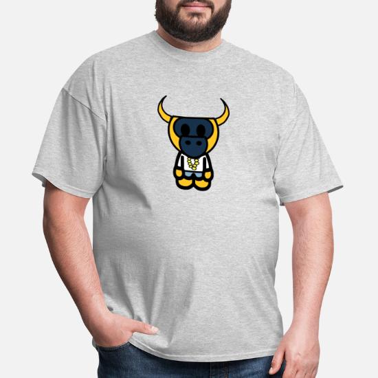 gold bull shirt