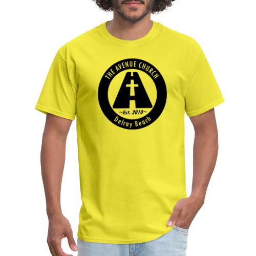 Avenue Church Seal, Black - Men's T-Shirt