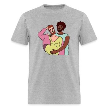 gay pride transgenger - Men's T-Shirt - heather gray - Front - Jose (178cm)
