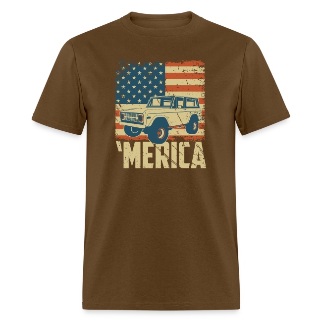 Bronco Truck 'merica Classic Off-Road T-shirt