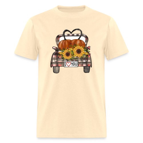 Love Autumn Truck - Men's T-Shirt