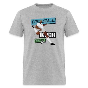 Soccer Maestro: Dribble, Kick, Score - Men's T-Shirt - heather gray - Front - Jose (178cm)