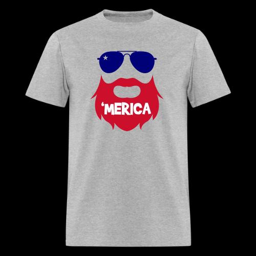 Bearded 'Merica - Men's T-Shirt