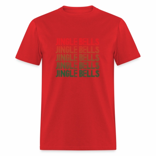 Jingle Bells Retro Snowy Christmas Pajama Gift. - Men's T-Shirt