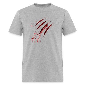 Scratch claws - Men's T-Shirt - heather gray - Front - Jose (178cm)