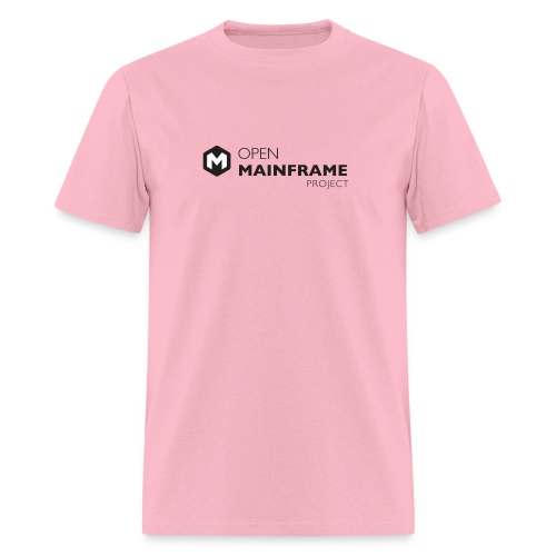 Open Mainframe Project - Black Logo - Men's T-Shirt