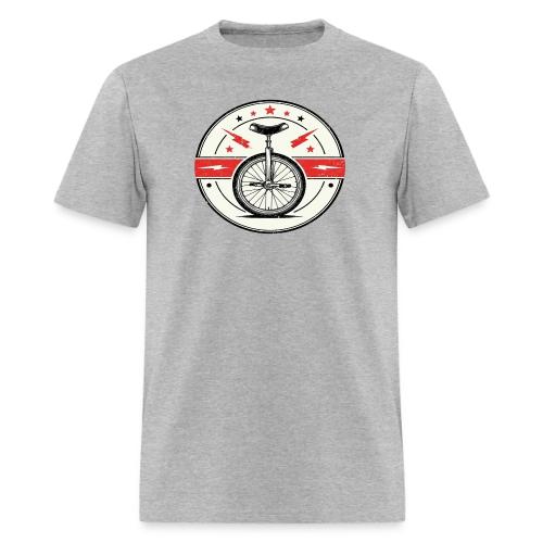 Boltz and Stars Unicycle - Men's T-Shirt