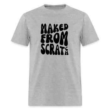 Maked from Scratch - Men's T-Shirt - heather gray - Front - Jose (178cm)