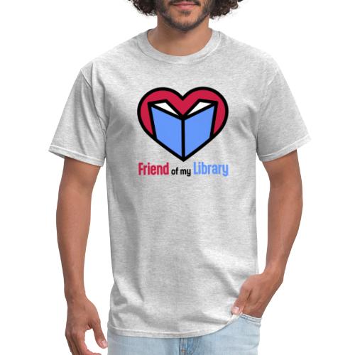 I'm a Friend of My Library - Men's T-Shirt