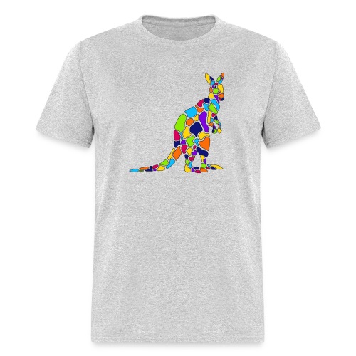 Art Deco kangaroo - Men's T-Shirt