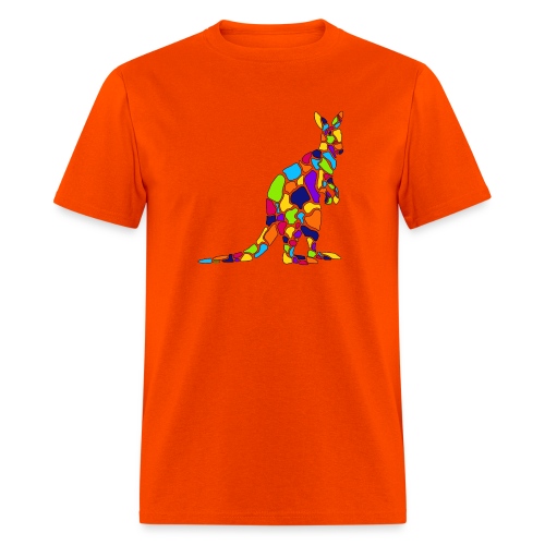 Art Deco kangaroo - Men's T-Shirt