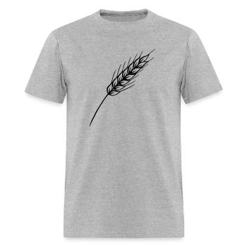 Fine grain stalk - Men's T-Shirt - heather gray - Front - Jose (178cm)
