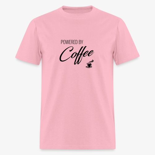 Powered by Coffee - Men's T-Shirt
