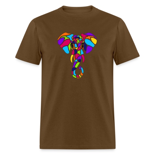 Art Deco elephant - Men's T-Shirt