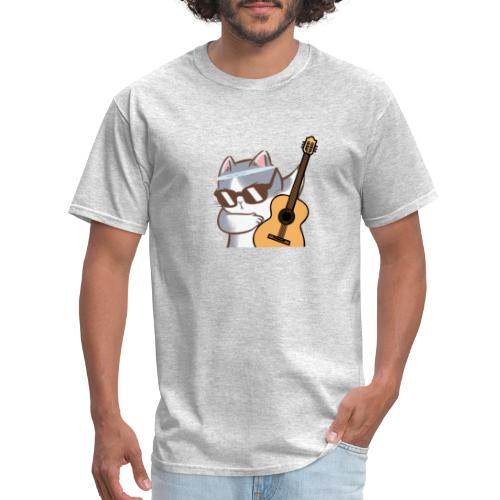 Cat Guitar T-Shirt - Men's T-Shirt