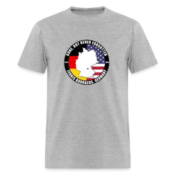 Gone But Never Forgotten Ferris Barracks Germany - Men's T-Shirt - heather gray - Front - Jose (178cm)