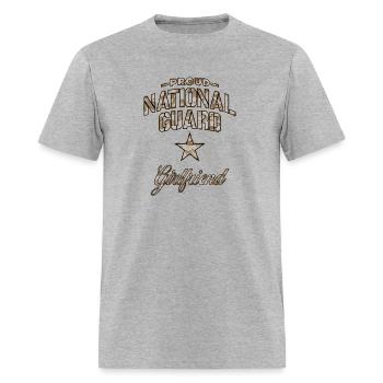 National Guard Friend For Camo - Men's T-Shirt - heather gray - Front - Jose (178cm)