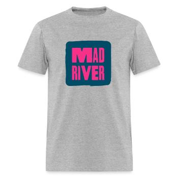 Mad River Trinity Coy California Population - Men's T-Shirt - heather gray - Front - Jose (178cm)